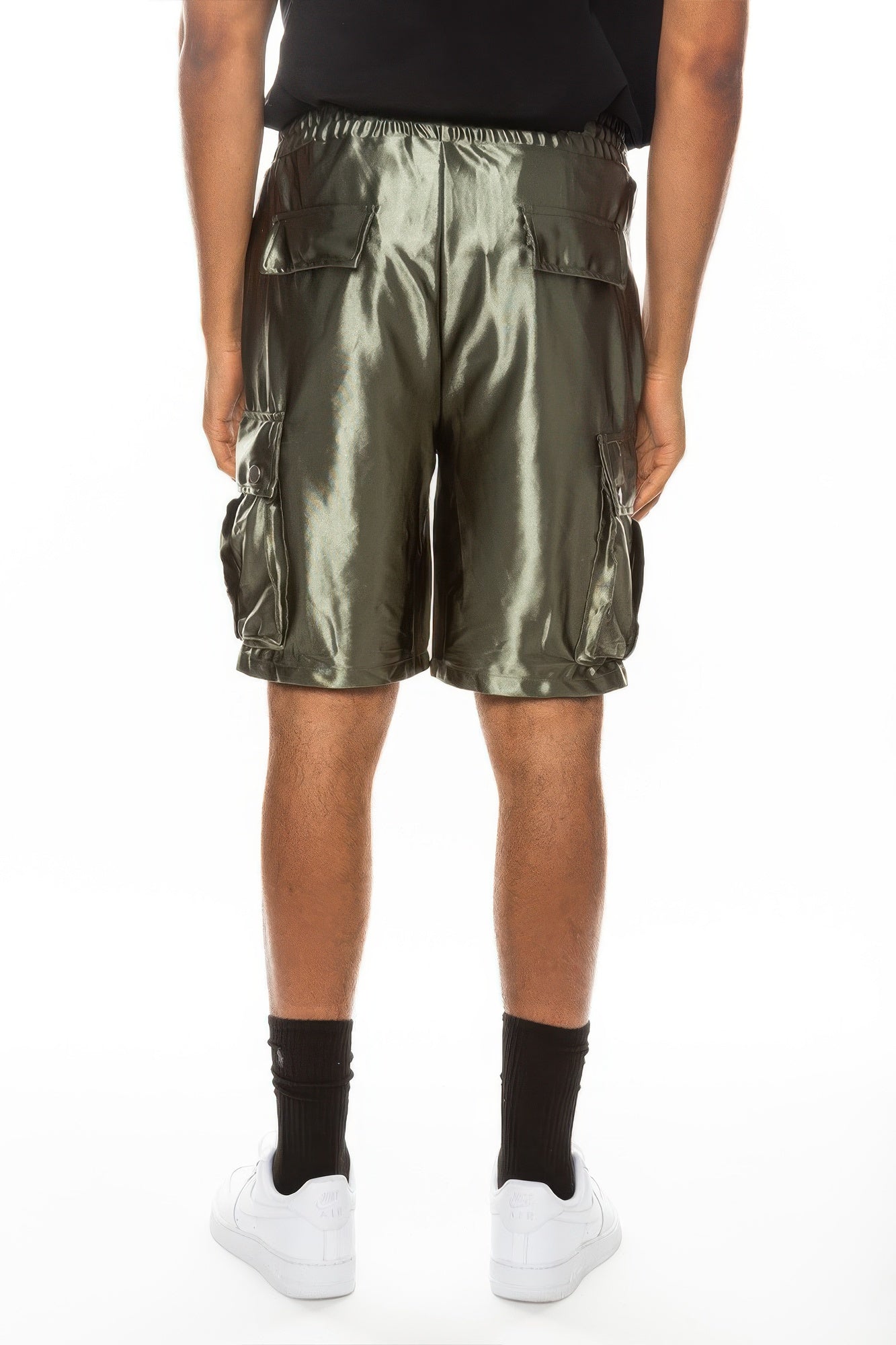 Satin Street Cargo Shorts