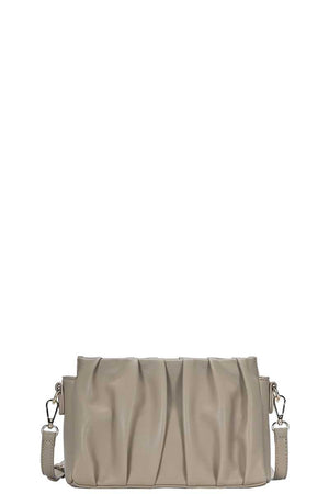 Stylish Smooth Wrinkled Crossbody Bag