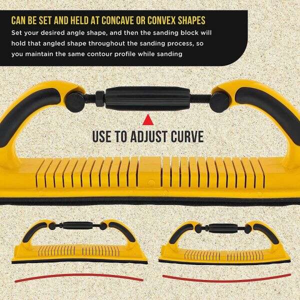 Tractool - Adjustable tool for dry grinding