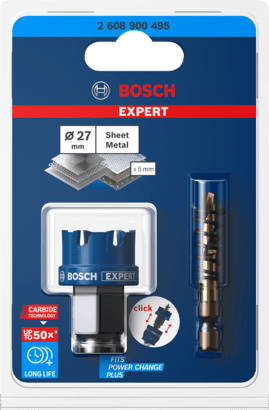 Nieuwe echte Bosch 2608900495 Expert Sheet Metal PC plus gatzaag voor Rotary