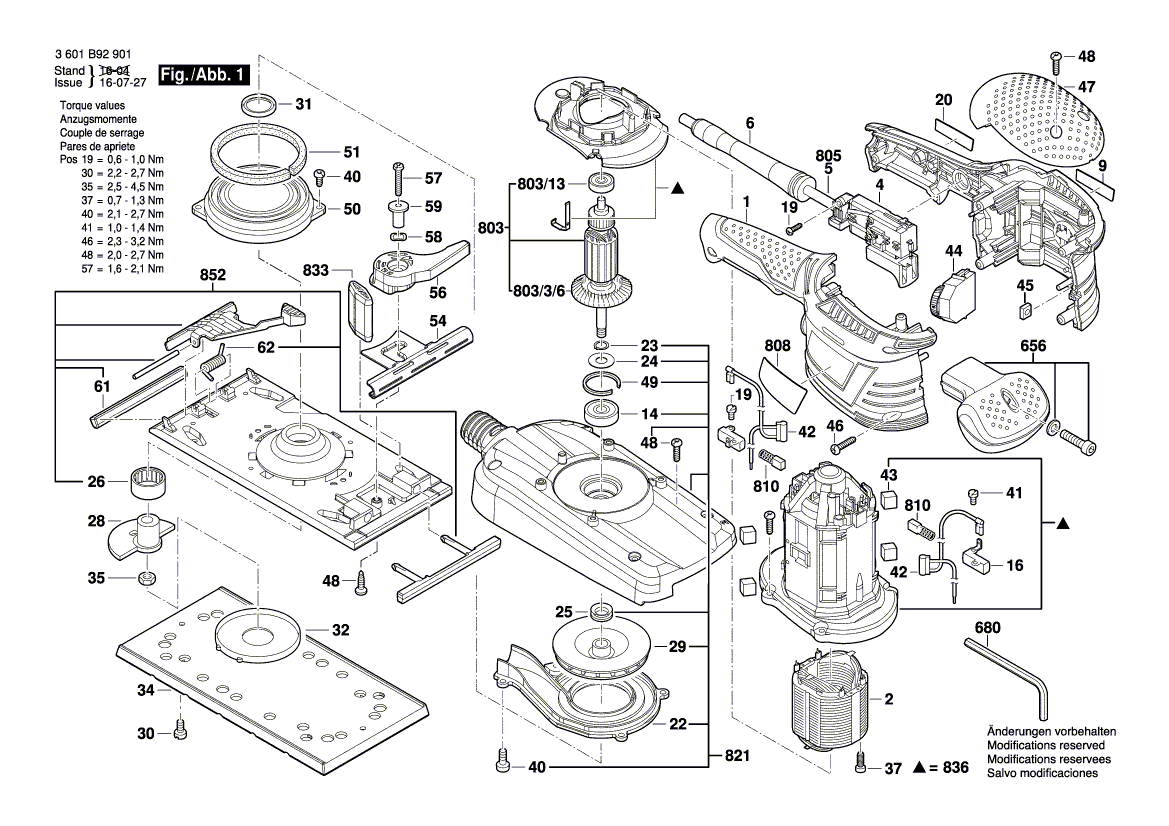 Новая подлинная Bosch 160111A340