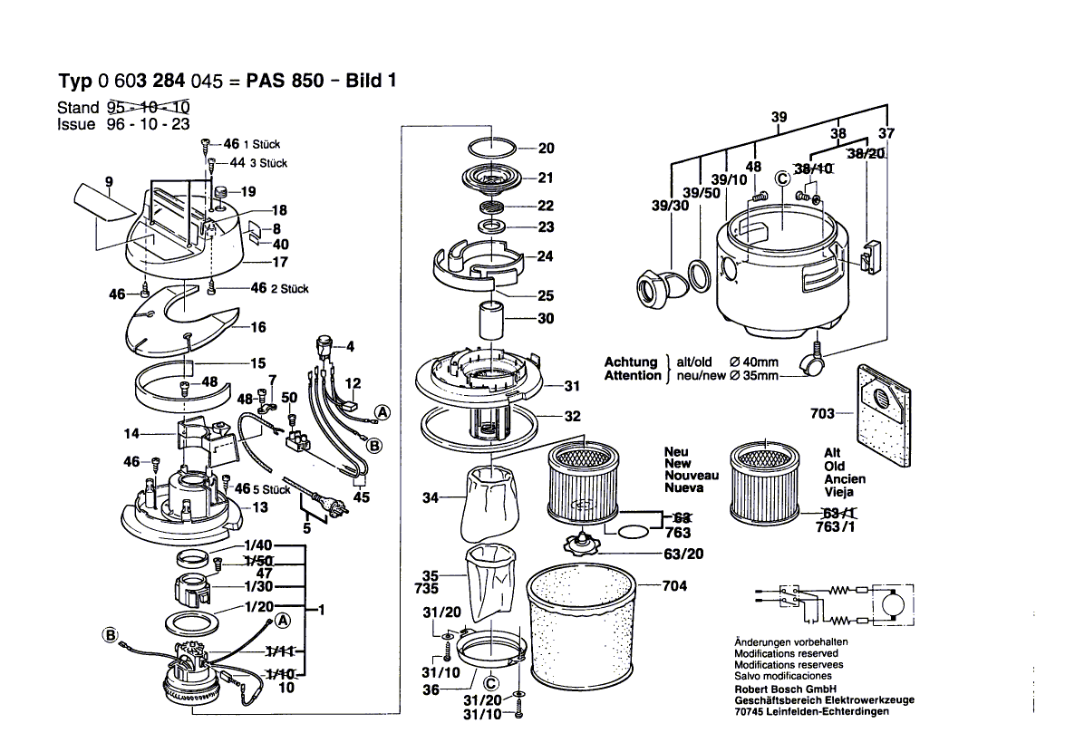 Новая подлинная Bosch 2916011892 Простая шайба