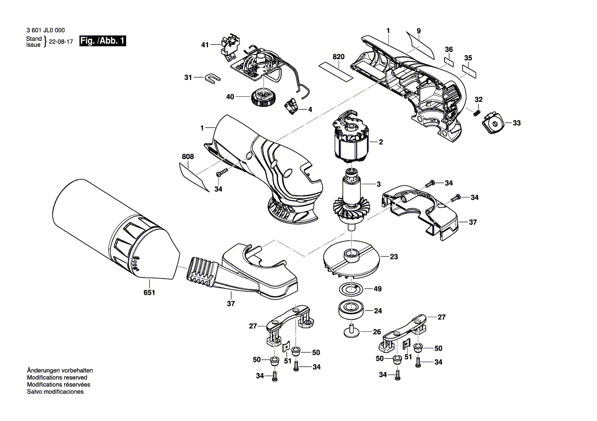 Neuer echter Bosch 1619pb7623 Vibrationsfuß