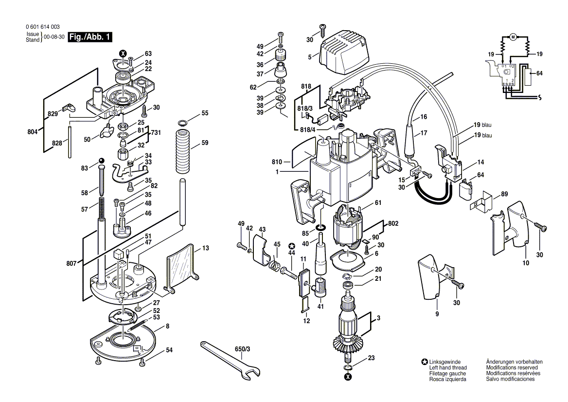 Новый подлинный Bosch 1607000231