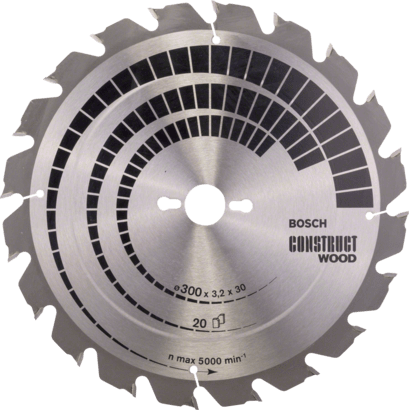 Nieuwe echte Bosch 2608640690 Construct Wood Circular Saw Blade voor tafelzagen