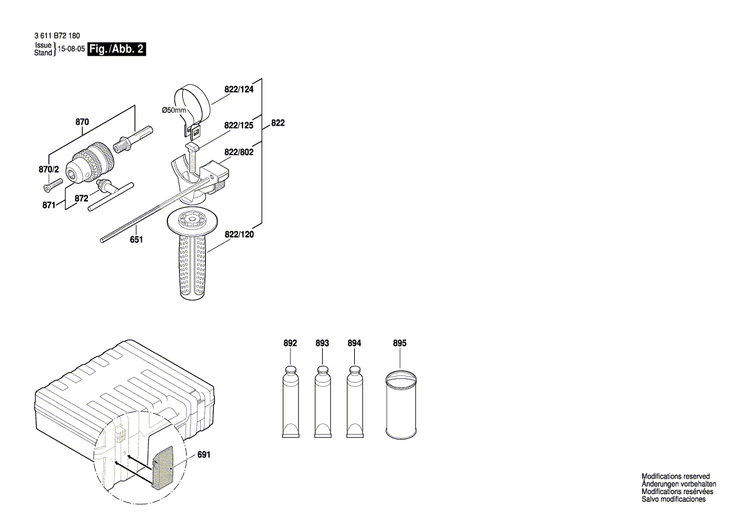 New Genuine Bosch 1619P13451 Intermediate Flange