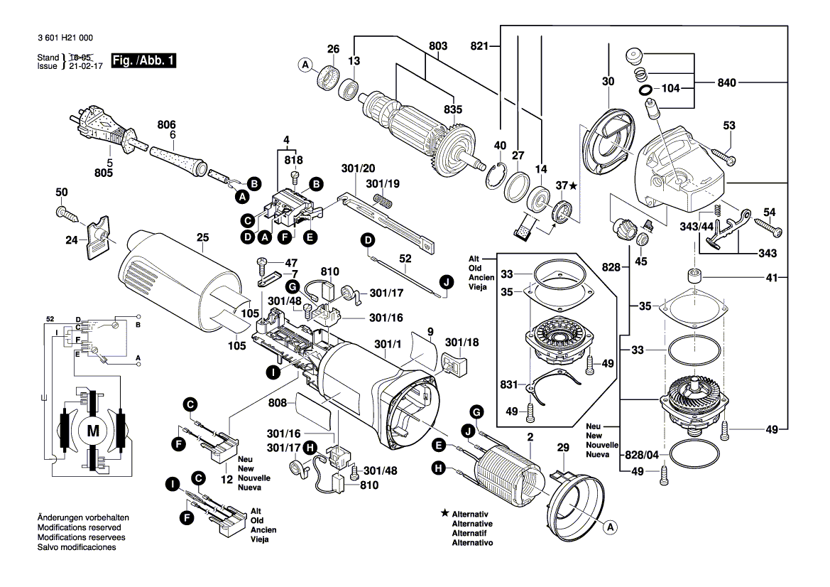 Nouveau véritable couvercle de protection Bosch 1600A025XR