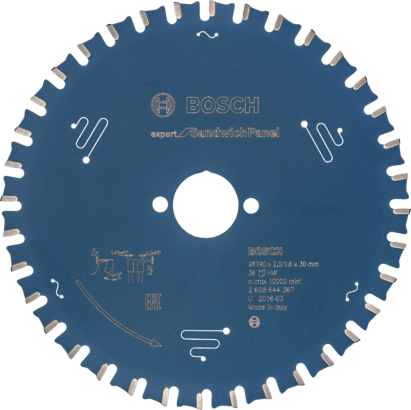 New Genuine Bosch 2608644367 Expert for Sandwich Panel Circular Saw Blade