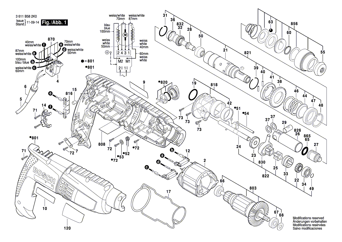 Новый подлинный Bosch 1619p00857