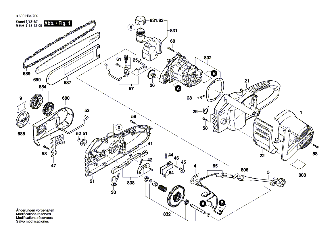 Новая подлинная Bosch 160111A3VD