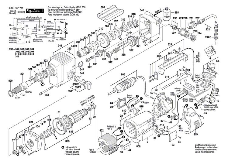 New Genuine Bosch 3609201545 Coupling Plate