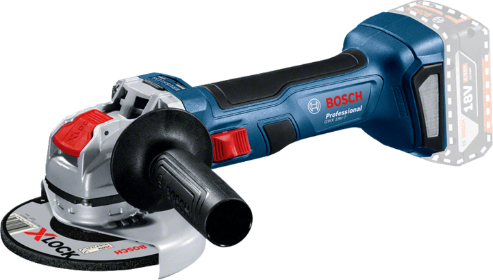 Новый подлинный Bosch 06019H9101 GWX 18V-7 Профессиональная беспроводная угловая шлифовальная машина с