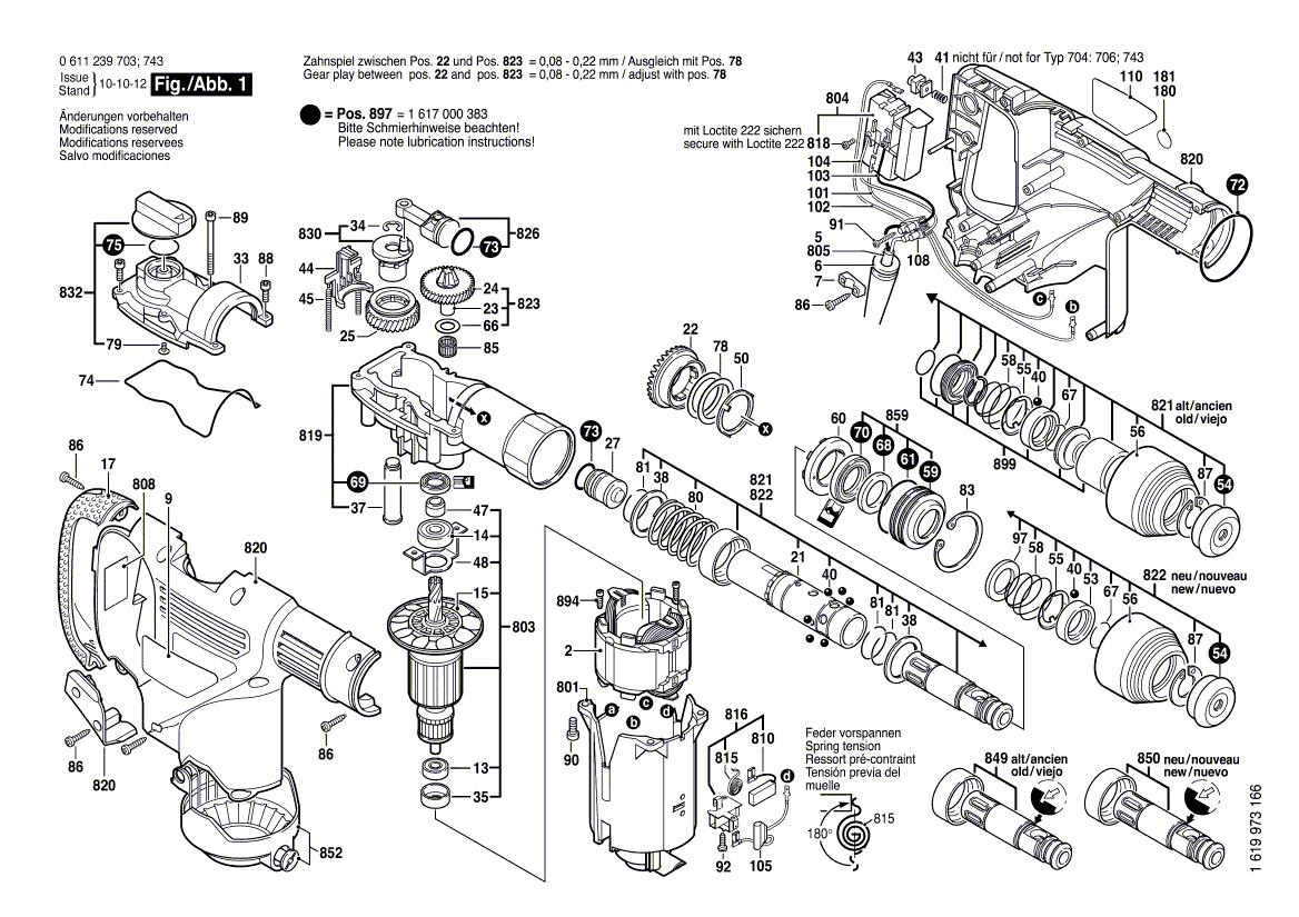 Nieuwe echte Bosch 1614010707 Armatuur met fan