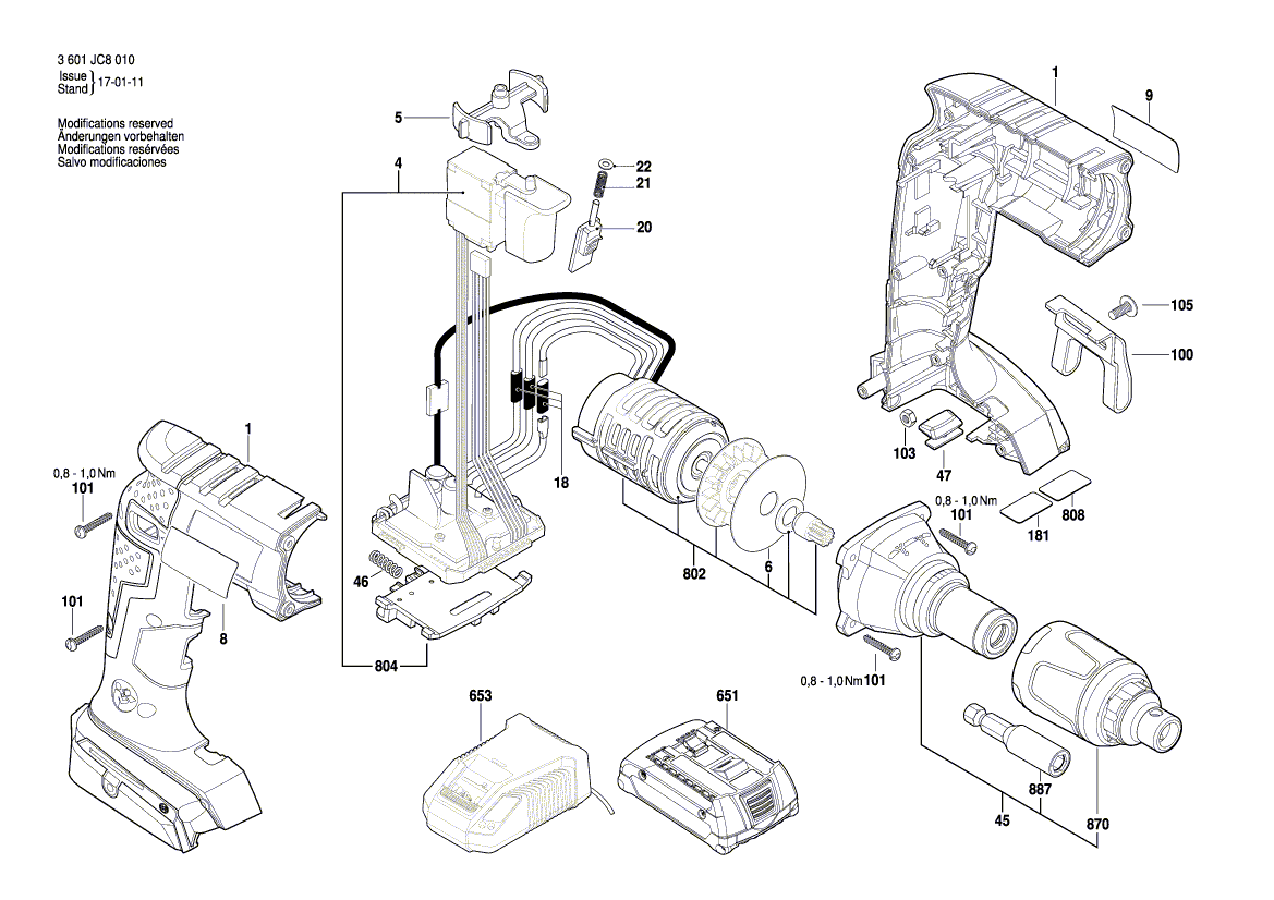 NEUE EURNISCHE BOSCH 2609135516 Namenschild