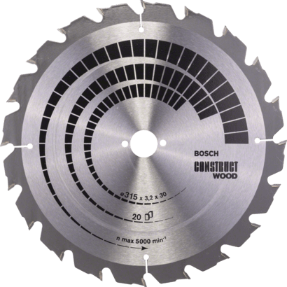 New Genuine Bosch 2608640691 Construct Wood Circular Saw Blade For table saws