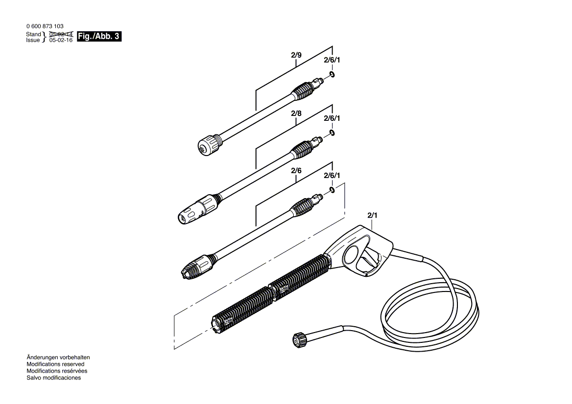 New Genuine Bosch F016F03561 Bushing