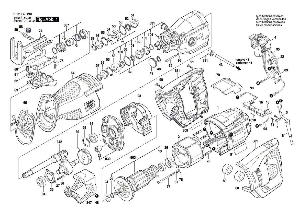 Новый подлинный Bosch 2610956878 Соедикающий терминал