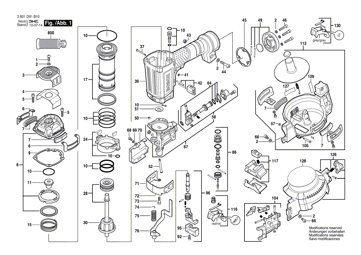 Neue echte Bosch 2610006305 Mattendichtung