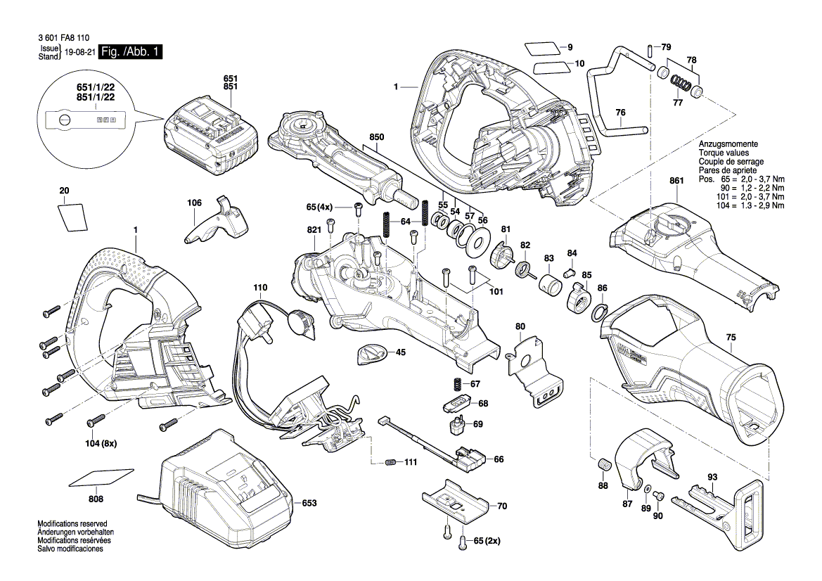 Nouvelle véritable plaque signalétique Bosch 160111A3HL