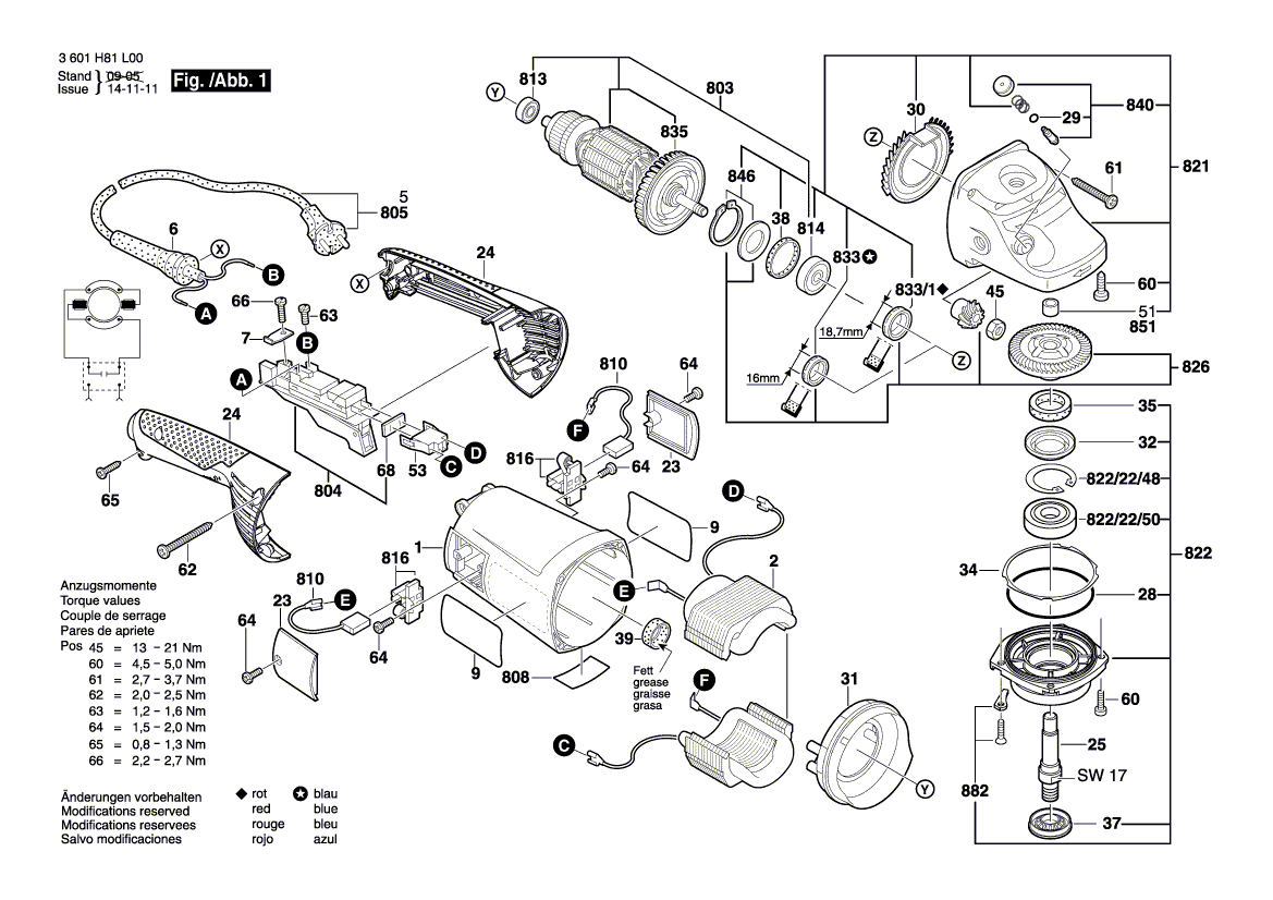 Nouvelle véritable plaque signalétique du fabricant Bosch 1601118d13