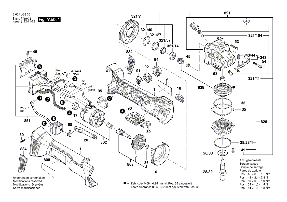 Neue echte Bosch 160111C2MW Hersteller -Typenschild