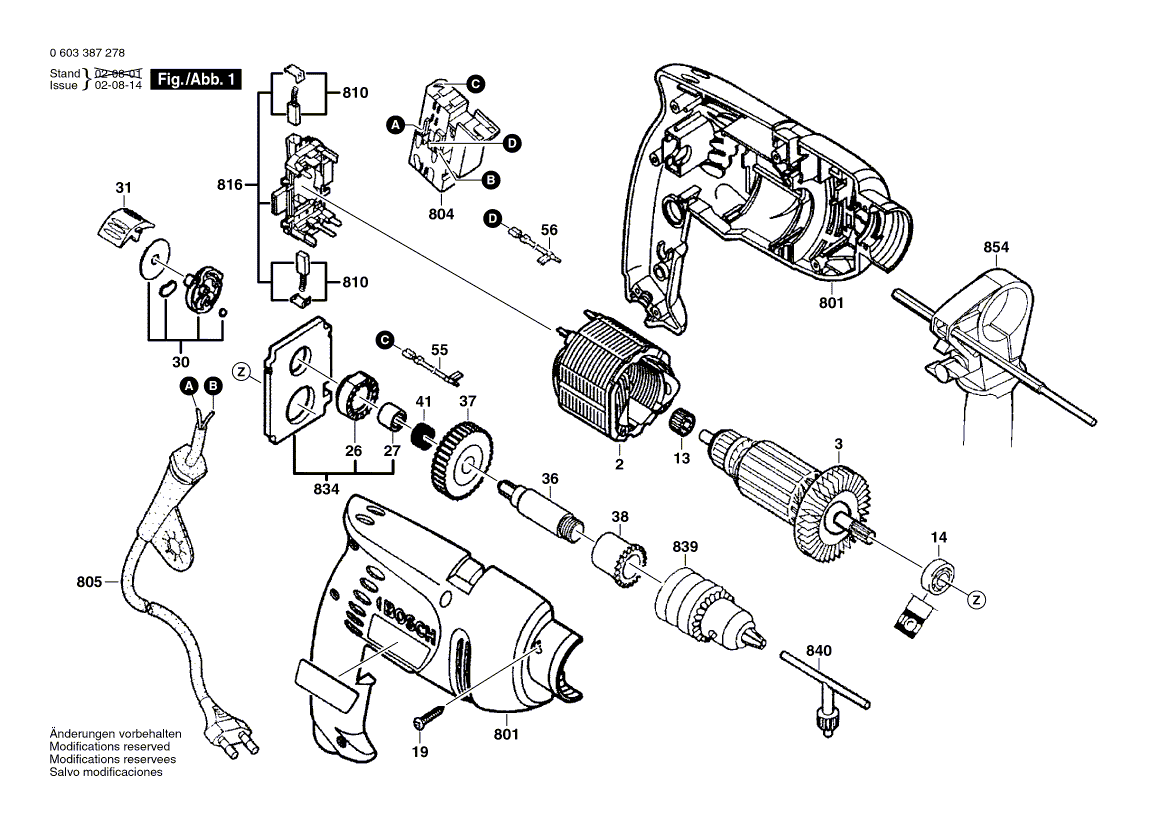 Ny ekte Bosch 2604337087 børsteplate