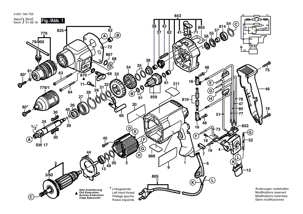 Nieuwe echte Bosch 2601118694 fabrikant het naamplaatje van de fabrikant