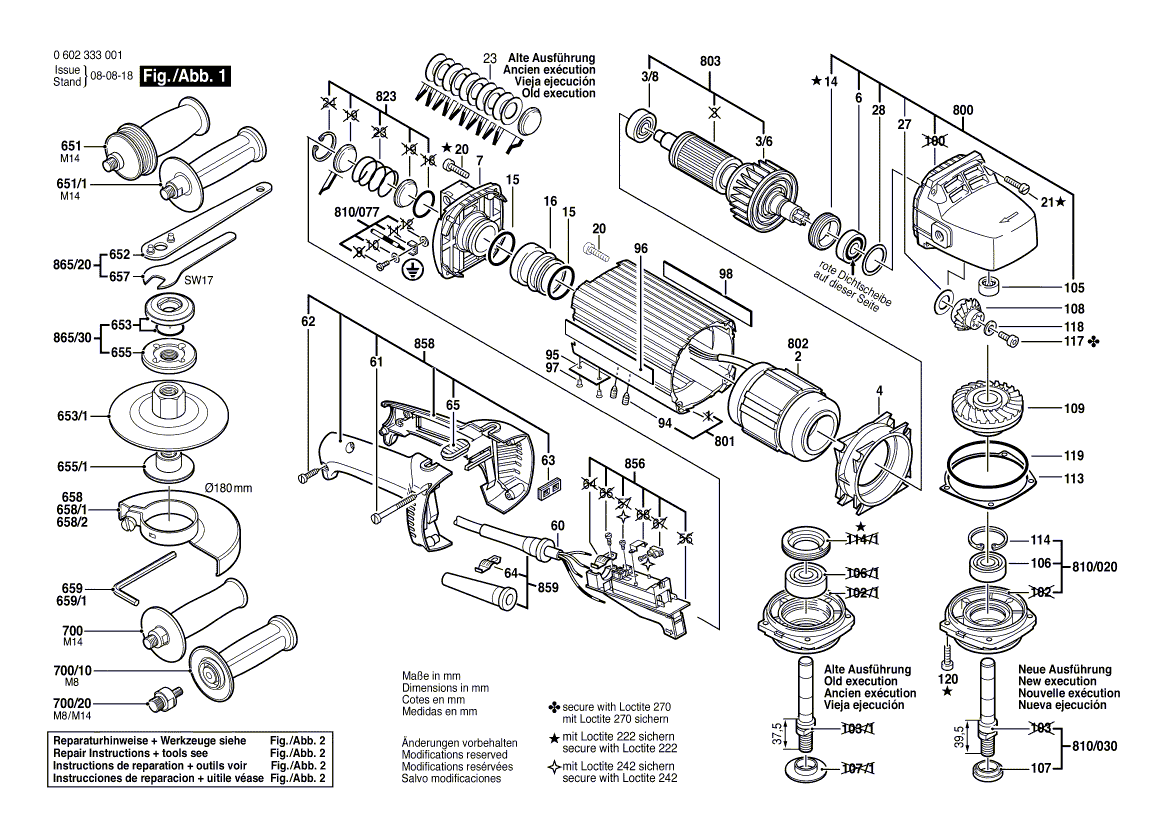 Новый подлинный шпиндель Bosch 3607031348