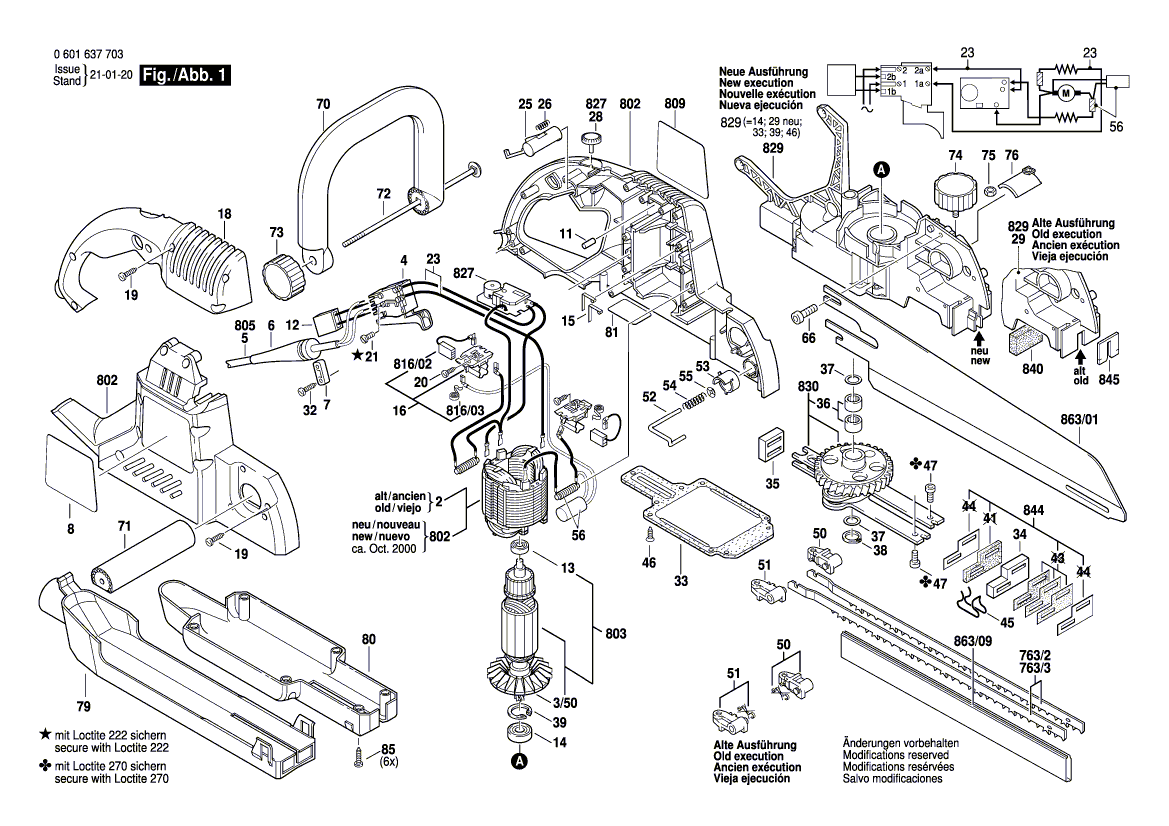 New Genuine Bosch 2608045017 Sword