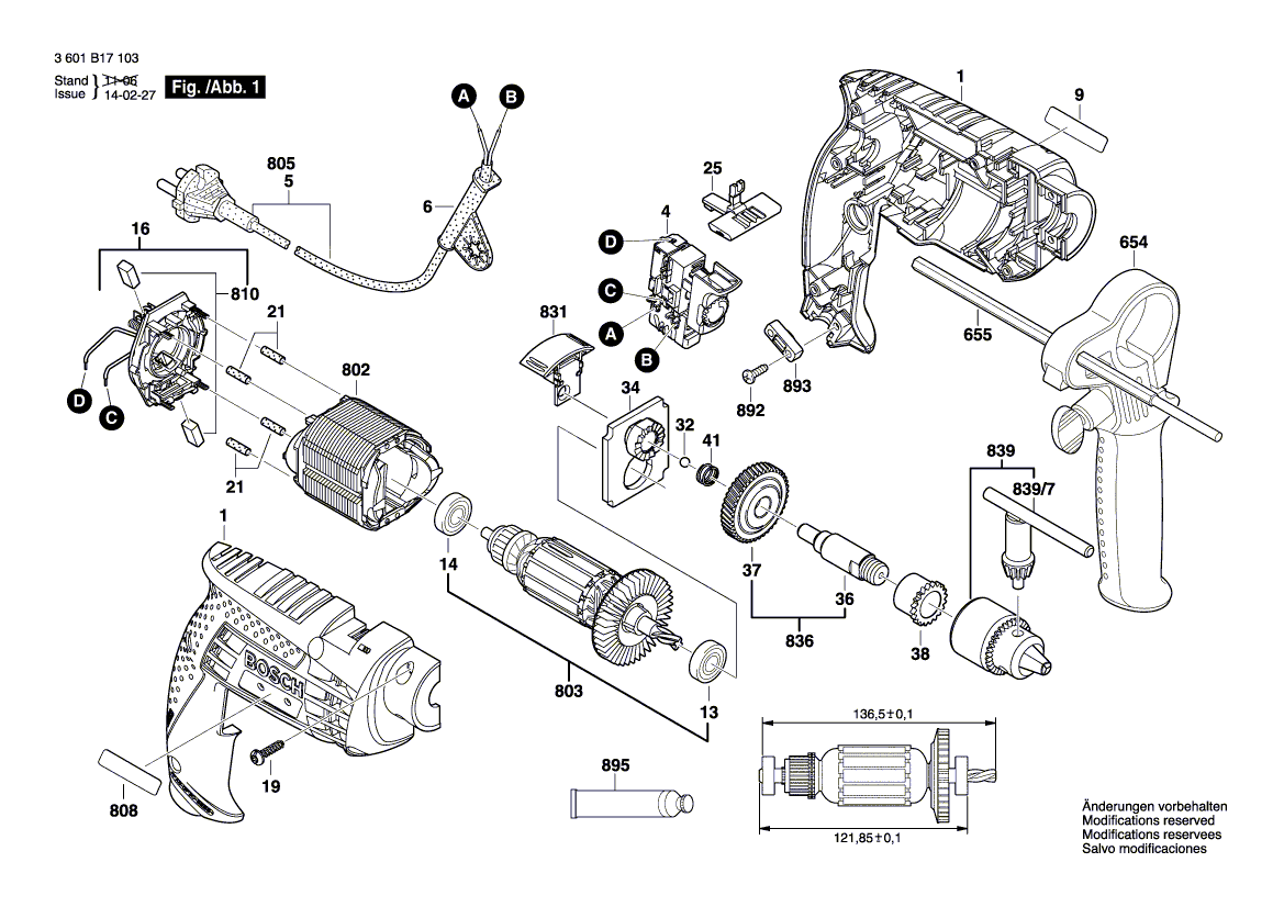 Nieuwe echte Bosch 160111a3yu -naamplaatje