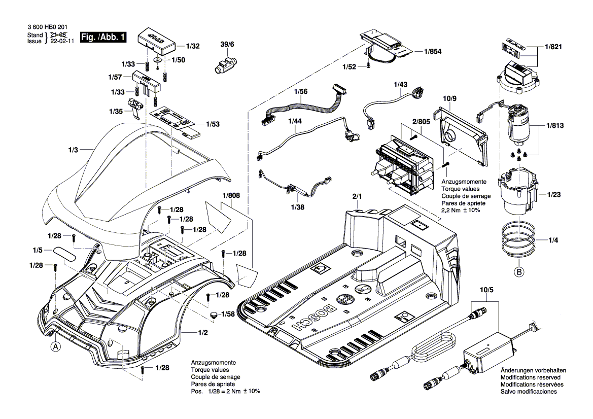 Nouvelle véritable plaque signalétique Bosch 160111A7Y1