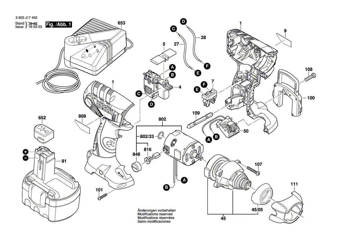 Neue echte Bosch 2609199148 Ausrüstungsgehäuse