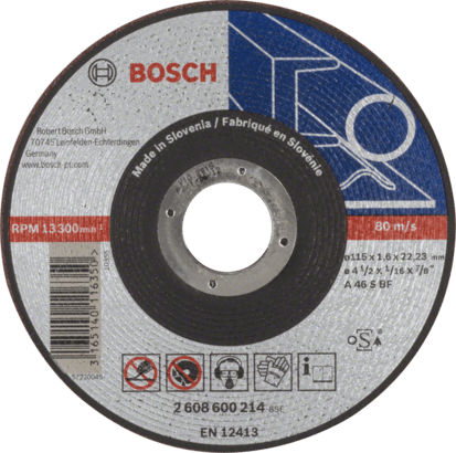 Новый подлинный Bosch 2608600214 Эксперт по металлическому режущему диску для небольшого угла