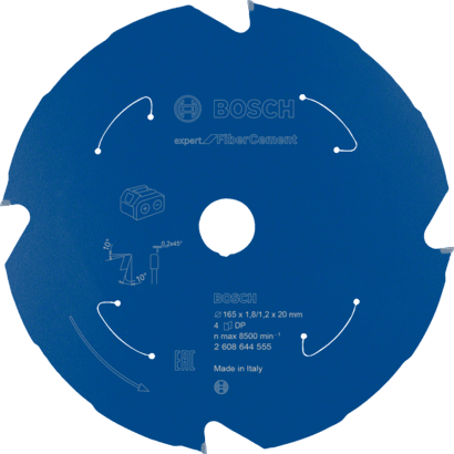 New Genuine Bosch 2608644555 Expert for Fibre Cement Circular Saw Blade For