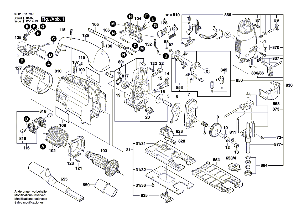 New Genuine Bosch 2601116421 Manufacturer's nameplate