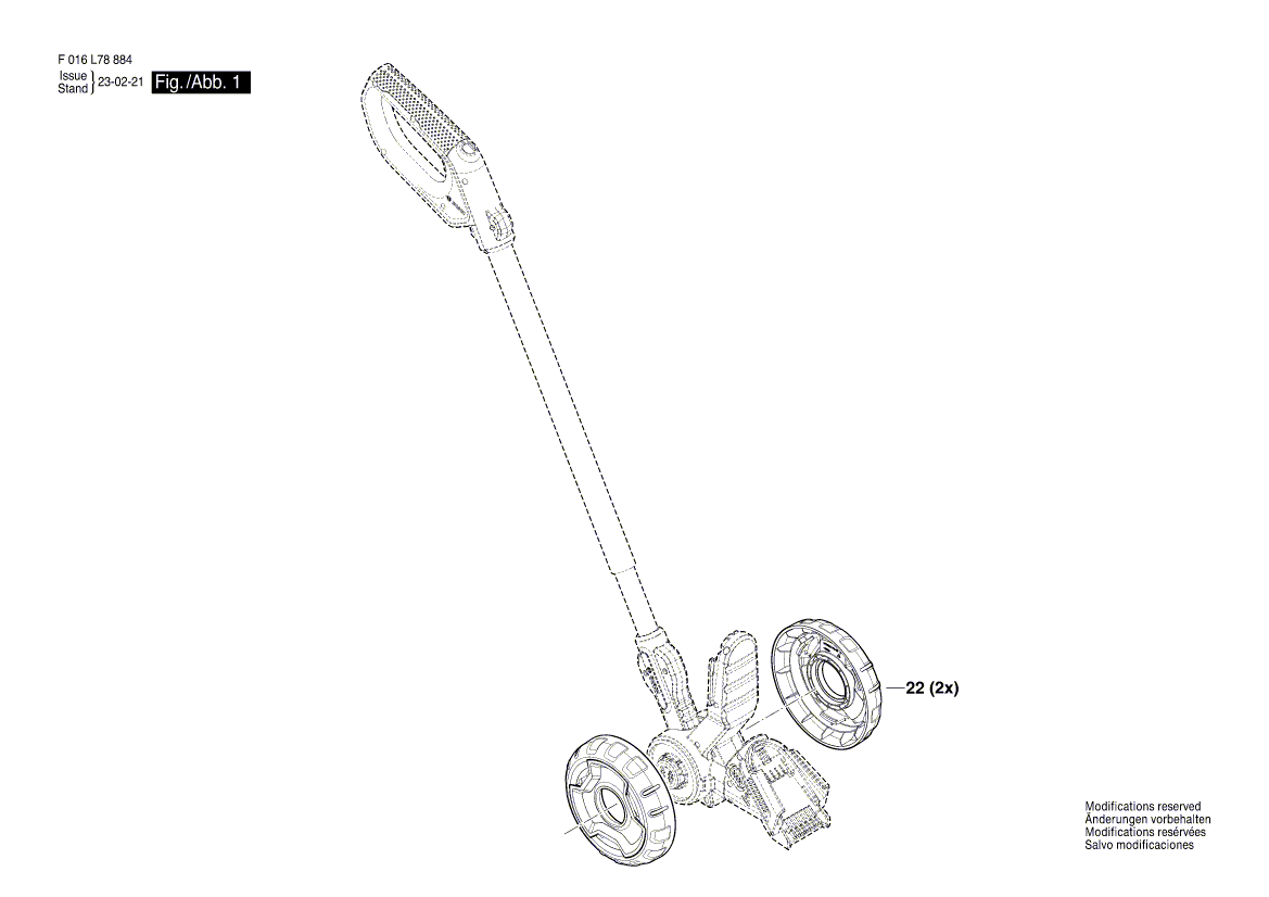 Новое подлинное колесо Bosch F016F05889