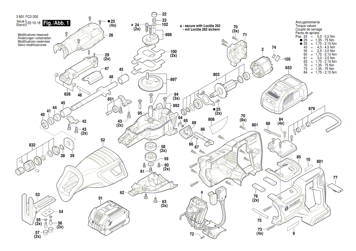 Neuer echter Bosch 1619pb7590 Kontrollknopf