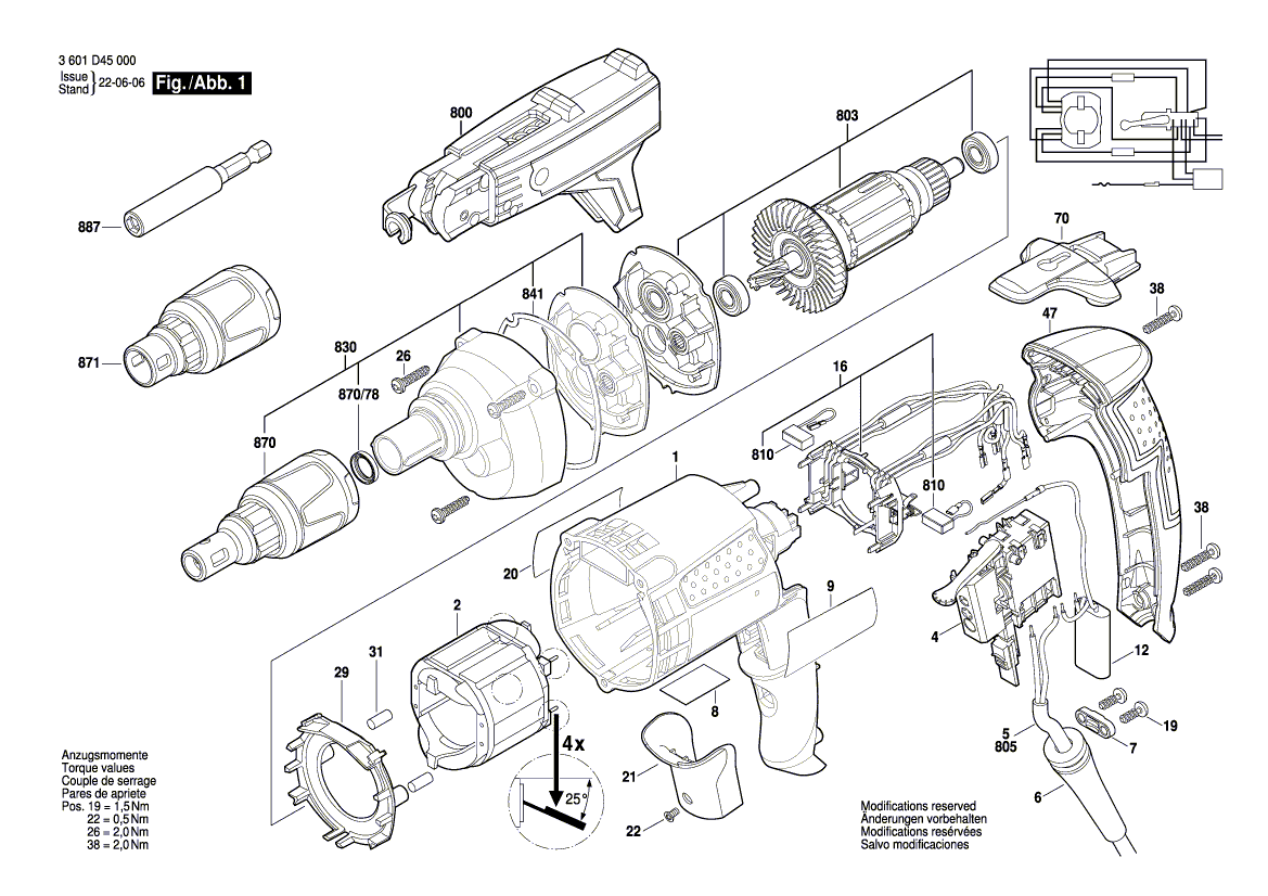 Ny ekte Bosch 2601112205 Navneskilt