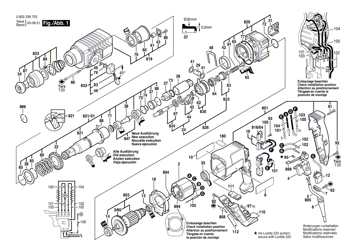 Neue echte Bosch 1611110940 Referenzplatte