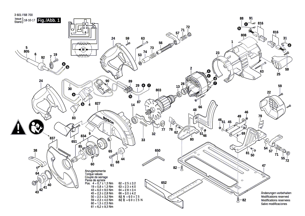 Neuer echter Bosch 1619x01612 Gehrungszaun