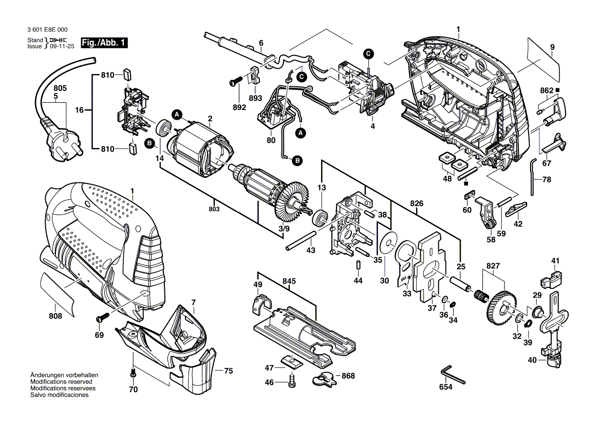 Neue echte Bosch 2600780154 Hebelange