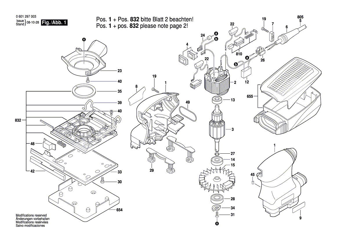 Neue echte Bosch 1604010a31 Anker