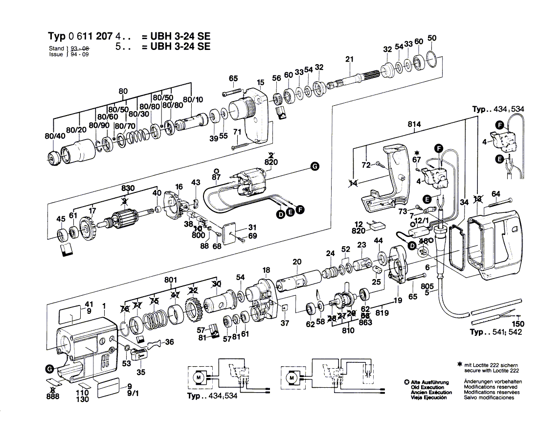 Ny ekte Bosch 1610283015 Rotary Shaft Lip Seal