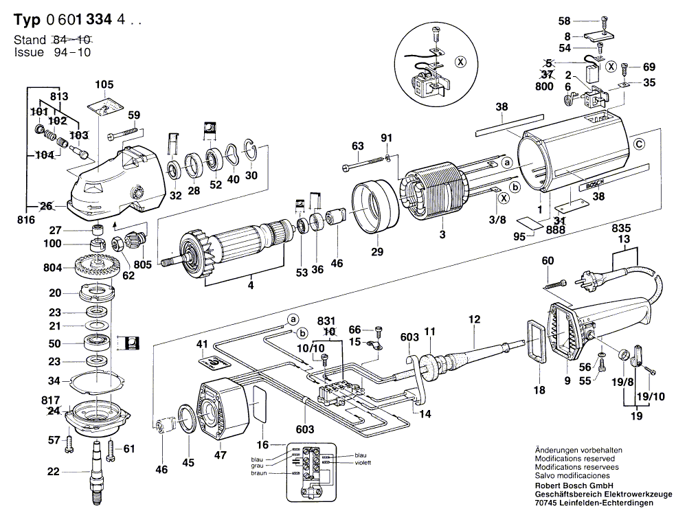 Neue echte Bosch 2910021116 Sockelkopfkappenschraube