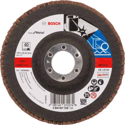 Новый подлинный Bosch 2608607326 x571 Лучший для металлических дисков, угловой версии для