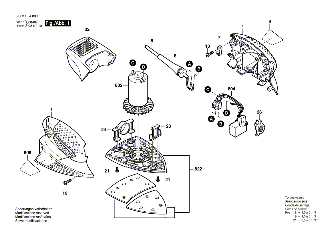 Ny ekte Bosch 160111A2we -typeskilt