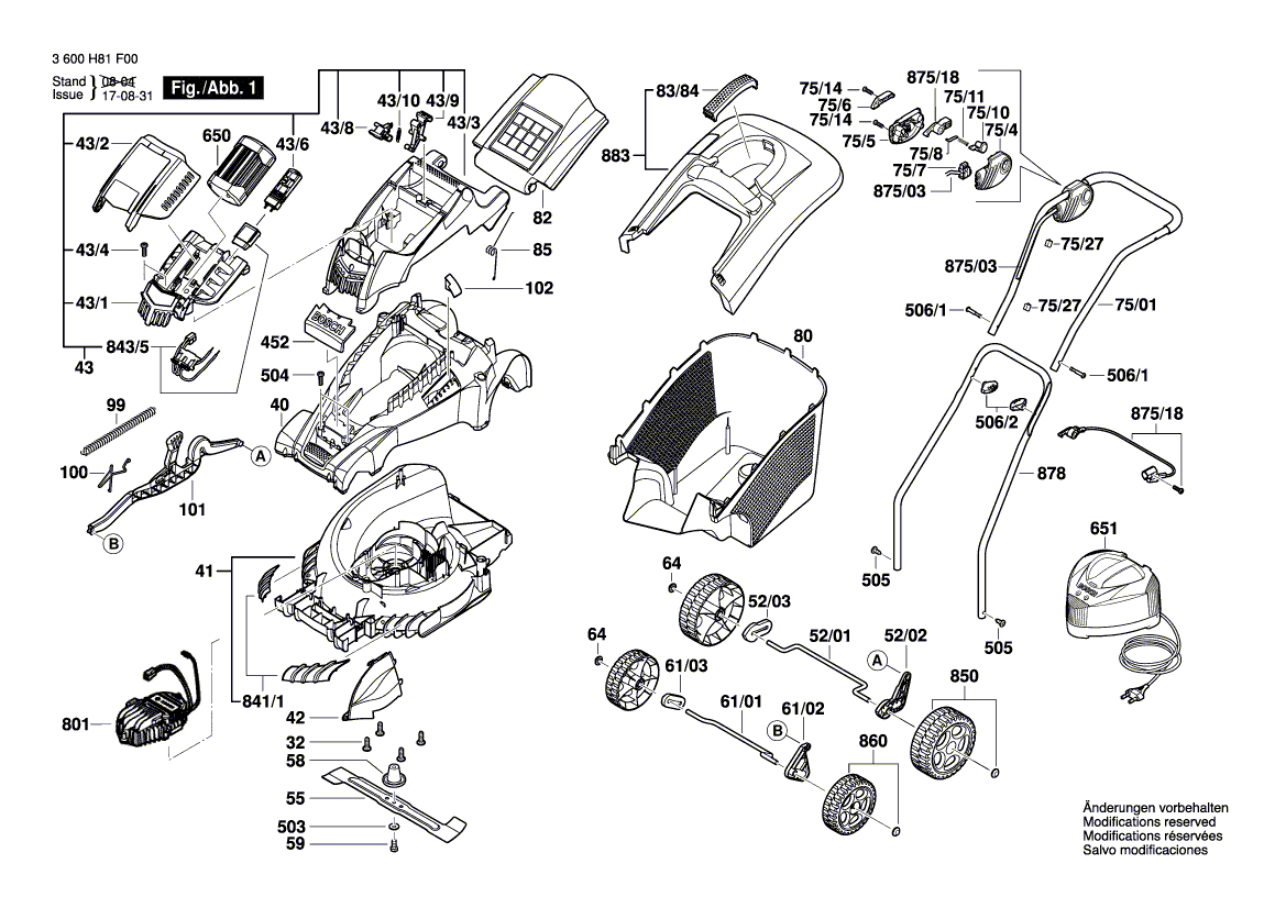 Nieuwe echte Bosch F016104248 Motoresamenstelling