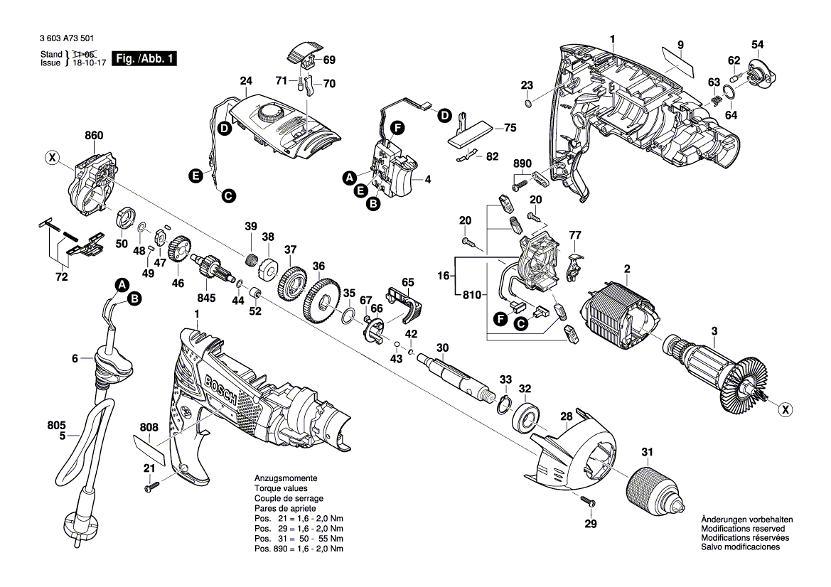 Новая подлинная Bosch 2606317084 Цилиндрическая передача