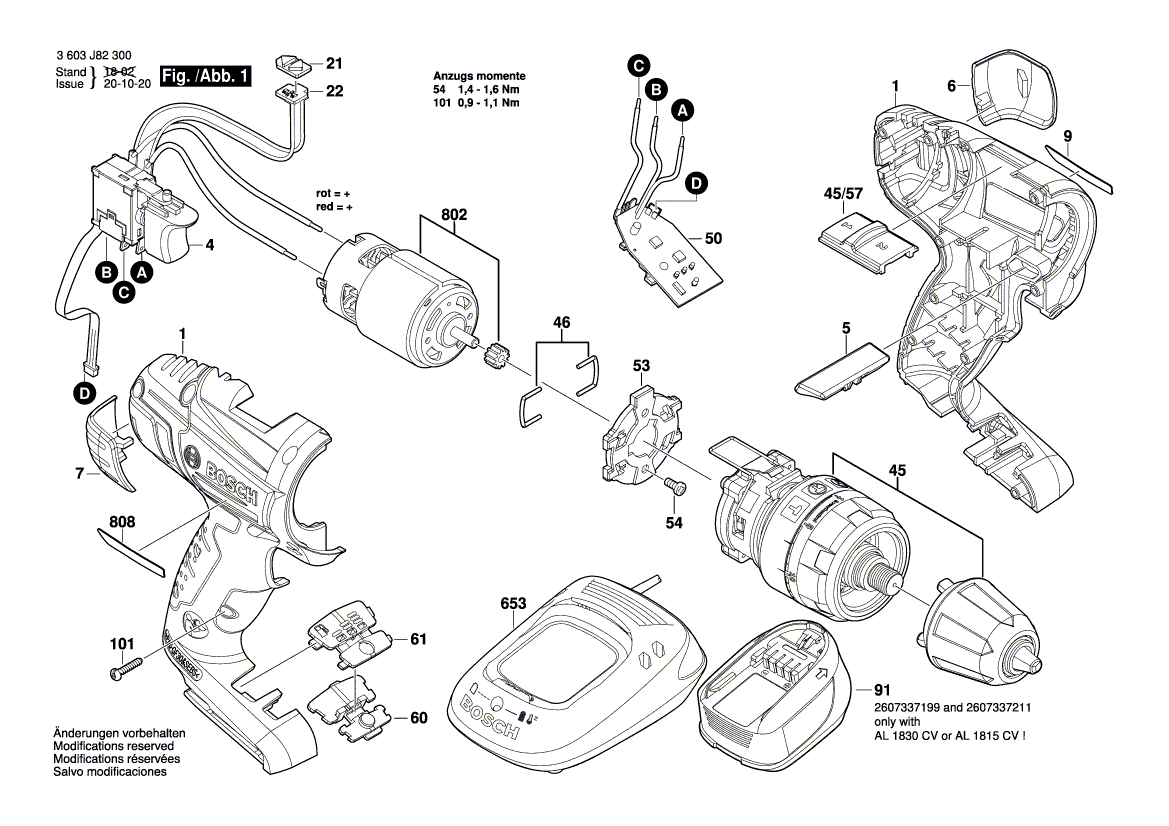 Nouvelle véritable plaque signalétique du fabricant Bosch 160111C0WB