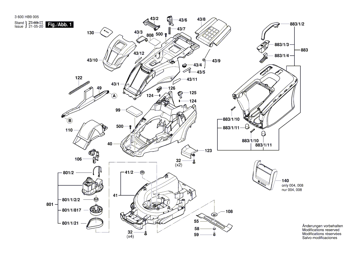 Новый подлинный Bosch 160111A7AS